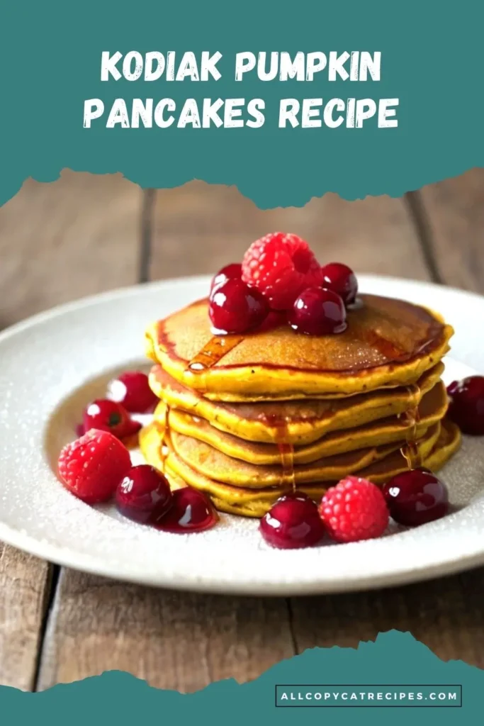 Kodiak Pumpkin Pancakes