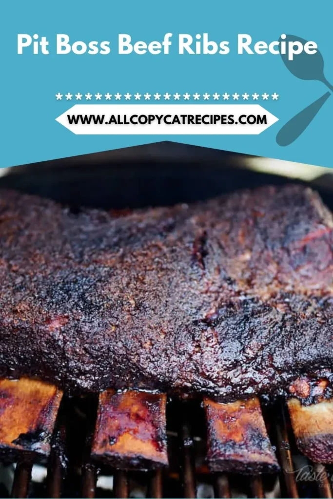 Pit Boss Beef Ribs