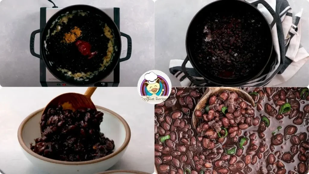 How to make Qdoba Black Beans