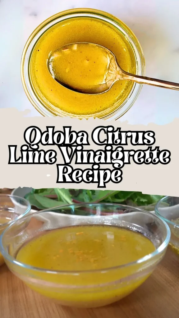 Qdoba Citrus Lime Vinaigrette