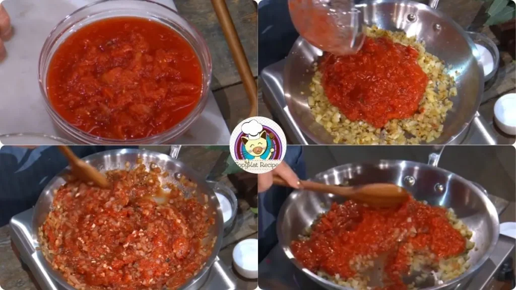 Step by Step Mama Depandi Bucatini Recipe