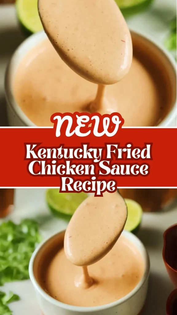 Kentucky Fried Chicken Sauce