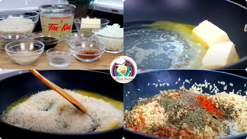 Step by Step Texas Roadhouse Rice Pilaf Recipe
