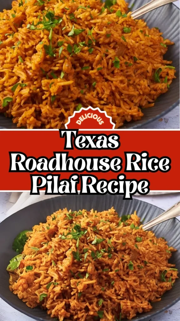 Texas Roadhouse Rice Pilaf