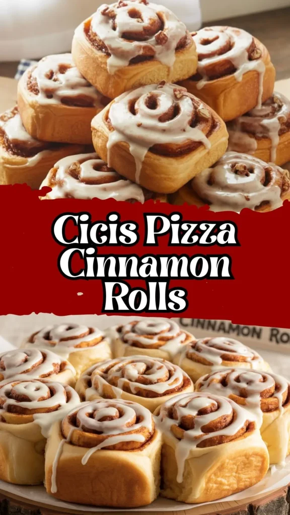 Cicis Pizza Cinnamon Rolls