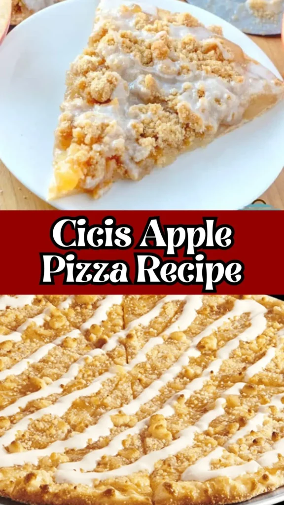 Delicious Cicis Apple Pizza