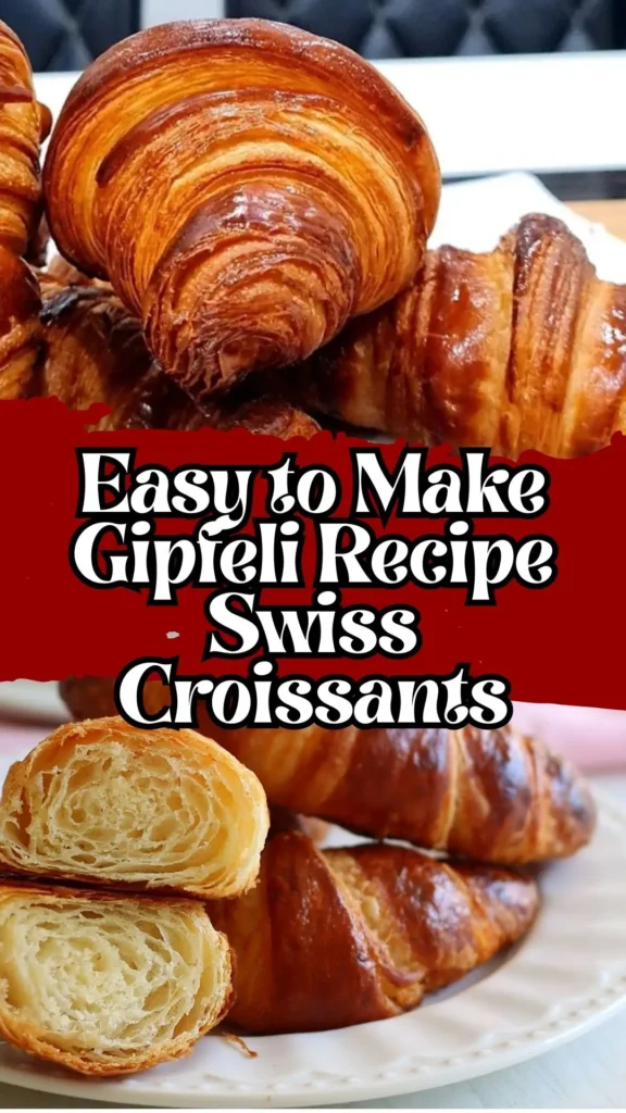 Gipfeli Recipe Swiss Croissants