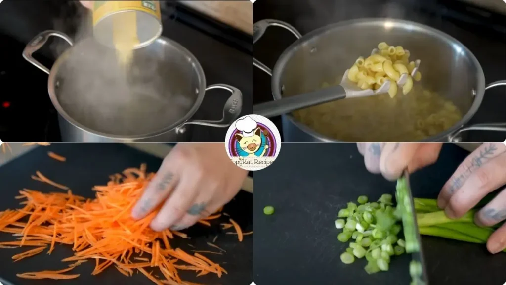 Step by Step Rainbow Drive-In Mac Salad Recipe