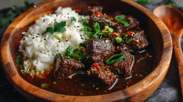 Asian-Inspired Ginger Soy Beef Stew Recipe