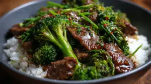 Beef and Broccoli Stir-Fry Dinner Recipe