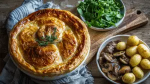 Beef and Mushroom Pie