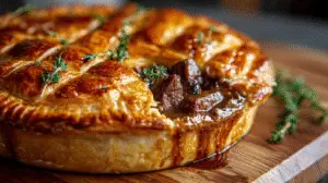 Beef and Mushroom Pie
