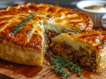 Beef and Mushroom Pie