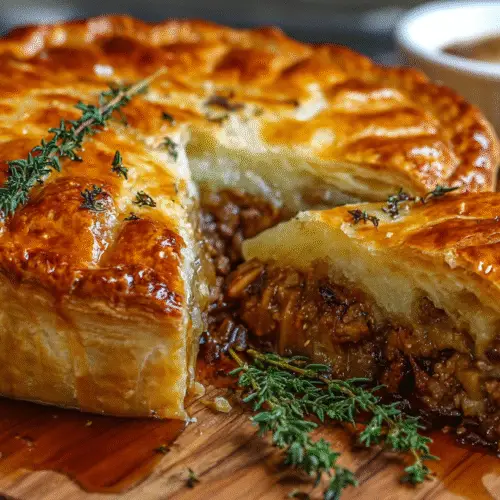 Beef and Mushroom Pie