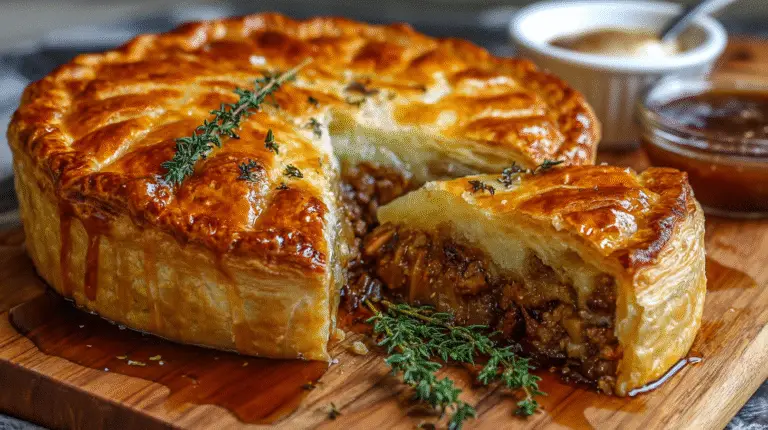 Beef and Mushroom Pie