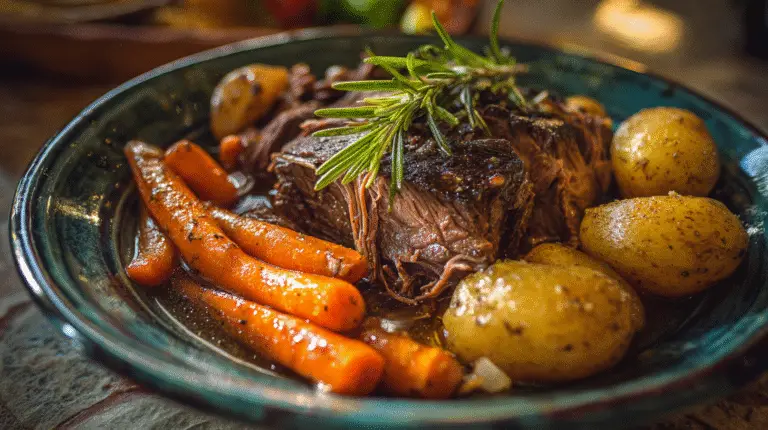 Classic Slow Cooked Beef Dinner Recipe