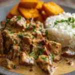 Creamy Stroganoff Beef Dinner Recipe