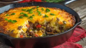 Easy Ground Beef Casserole Dinner Recipe