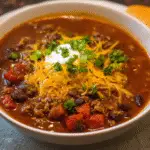 Hearty Beef Chili Dinner Recipe