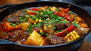 Spicy Tex-Mex Beef Stew Recipe