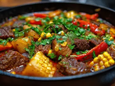 Spicy Tex-Mex Beef Stew Recipe
