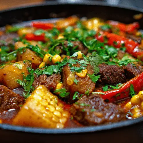 Spicy Tex-Mex Beef Stew Recipe