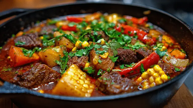 Spicy Tex-Mex Beef Stew Recipe