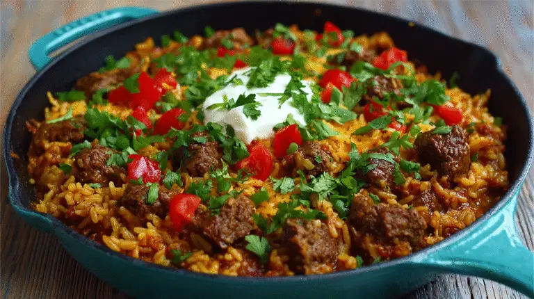 One-Pot Mexican Beef Dinner Recipe