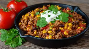 One-Pot Mexican Beef Dinner Recipe
