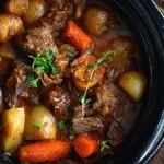 Red Wine & Mushroom Beef Stew Recipe