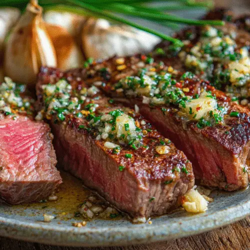 garlic butter steak