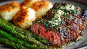 garlic butter steak