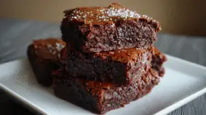 Applesauce Brownies