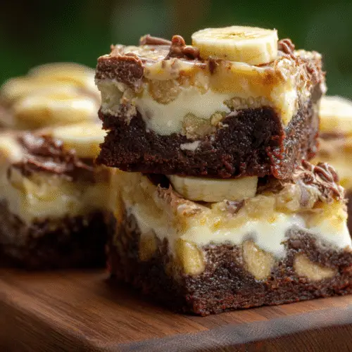 Banana Pudding Brownies