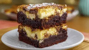 Banana Pudding Brownies