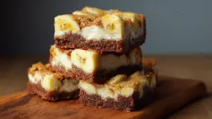 Banana Pudding Brownies