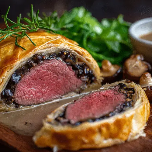Beef Wellington Recipe with Mushroom Duxelles