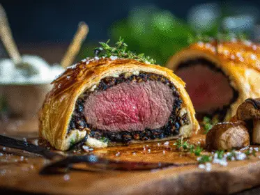Beef Wellington Recipe with Mushroom Duxelles