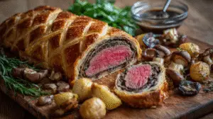 Beef Wellington Recipe with Mushroom Duxelles